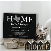 Editable Color TEXAS Moving Ankündigung