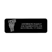 Editable Color VERMONT Moving Announcement (Vorne)