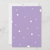 Editable Colorful Balloon Arch Einladungen (Rückseite)