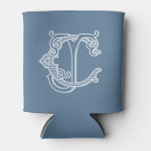 EDITABLE COLORS CJ Monogram JC Monogram Cozy Dosenkühler (Vorderseite)