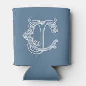 EDITABLE COLORS CJ Monogram JC Monogram Cozy Dosenkühler (Rückseite)