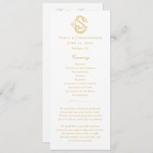 EDITABLE COLORS CS Monogram SC Monogram Programm (Vorne/Hinten)