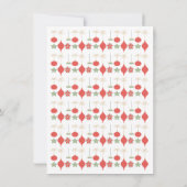 Editable Company Weihnachts-Einladung Einladung (Rückseite)