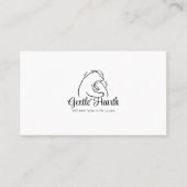 Editable Cozy Brand Business Card Template Visitenkarte (Vorderseite)
