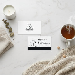 Editable Cozy Brand Business Card Template Visitenkarte