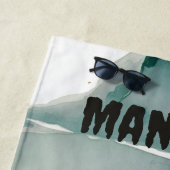 Editable Crab Strandtuch (Beispiel)