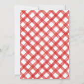 Editable Crawfish Monthly Photo Banner Card Einladung (Rückseite)