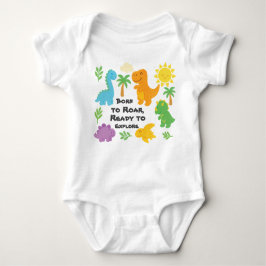 Editable Crayon Style – Dinosaur Roarsome Baby Strampler