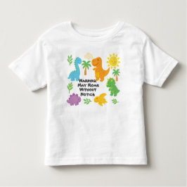 Editable Crayon Style – Dinosaur Roarsome Kleinkind T-shirt