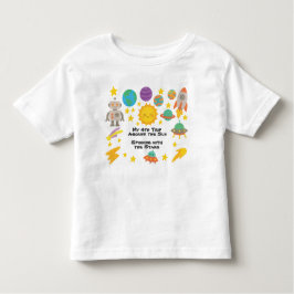Editable Crayon Style – Trip-Around-the-Sun Kleinkind T-shirt