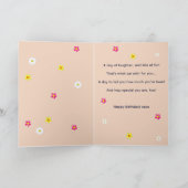 Editable Creative Mouse Grandtochter Geburtstag Karte (Innenseite)