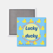 Editable Cruise Duck Door Magnet (Vorderseite/Rückseite)