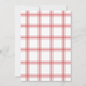 Editable Deck der Hallen Weihnachts-Brautparty Einladung (Rückseite)