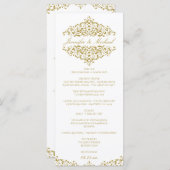 EDITABLE DESIGN FARBE Charlene Elegante Programm (Vorne/Hinten)