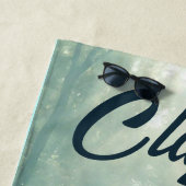 Editable Dolphin Strandtuch (Beispiel)