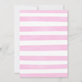 Editable Donut Birthday Party Einladung (Rückseite)