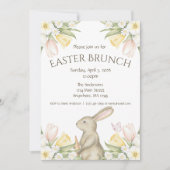 Editable Easter Brunch Invitation Instant Download Einladung (Vorderseite)