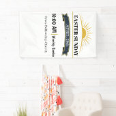 Editable Easter Sunday Church Banner (Insitu)