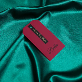 Editable Elegant Lingerie Branding Design  Geschenkanhänger