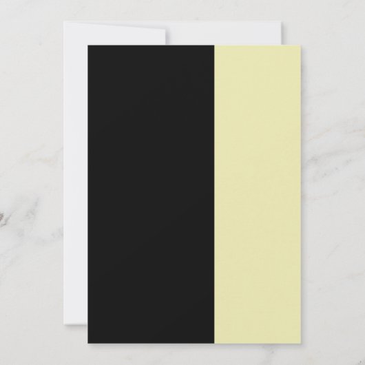 Editable Elegant White, Black Wohltätigkeit Event  Einladung (Rückseite)