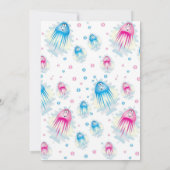 Editable Fairy Birthday Einladung (Rückseite)