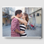 EDITABLE FARBE Lovely Calligraphy LCC Wedding Gästebuch (Rückseite)