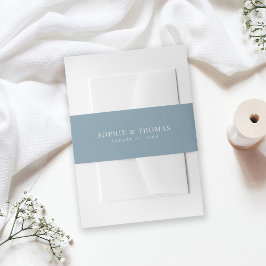 Editable Farbe Moderne klassische Hochzeit Einladungsbanderole