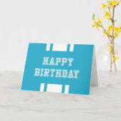 Editable Farbe Vielfalt glücklich Geburtstag Karte (Gelbe Blume)