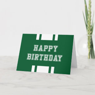 Editable Farbe Vielfalt glücklich Geburtstag Karte