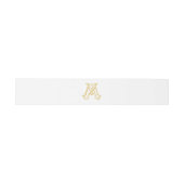 EDITABLE FARBEN AM Monogram MA Monogram Band (Flach)