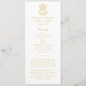 EDITABLE FARBEN AM Monogram TA Monogram Program Programm (Vorderseite)