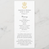 EDITABLE FARBEN AM Monogram TA Monogram Program Programm (Vorderseite)