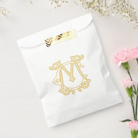 EDITABLE FARBEN CM Monogram MC Logo-Geschenktasche Geschenktütchen (Versiegelt)
