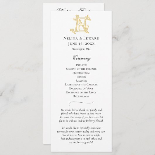 EDITABLE FARBEN EN Monogram EN Monogram EN Monogra Programm (Vorne/Hinten)