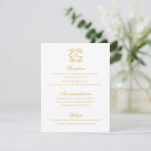 EDITABLE FARBEN GK Monogramm KG Monogramm Einladun Einladung
