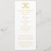 EDITABLE FARBEN WM Monogram MW Monogram Program Programm (Vorderseite)