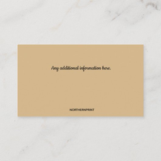 Editable Farrier Blacksmith und ein Pferd Visitenkarte (Rückseite)