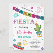 Editable Fiesta Einladung (Vorderseite)