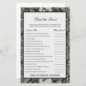 Editable Find the Guest Brautparty Game (Vorne/Hinten)