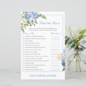Editable Find the Guest Brautparty Game (Stehend Vorderseite)