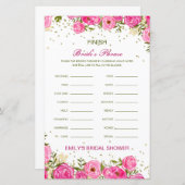 Editable finish Bride and Groom's Phrase Bridal (Vorne/Hinten)