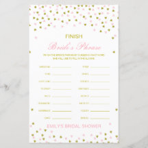 Editable finish Bride and Groom's Phrase Bridal