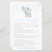 Editable Finish the Nursery Rhyme with Answer (Vorne/Hinten)