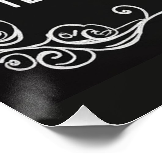 Editable First Day of School Sign Poster (Ecke)