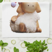 Editable Fleece Navidad Geschirrtuch (Gefaltet)