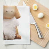 Editable Fleece Navidad Geschirrtuch (Viertel Falte)