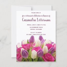 Editable Floral Bouquet Geburtstag Einladung