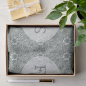 Editable Floral Medallion Decoupage William Morris Seidenpapier (Geschenk)