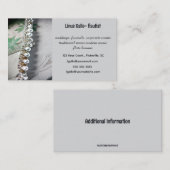Editable Flute Flautist Visitenkarte (Vorne/Hinten)