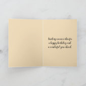 Editable Folk Art Lion Karte (Innenseite)